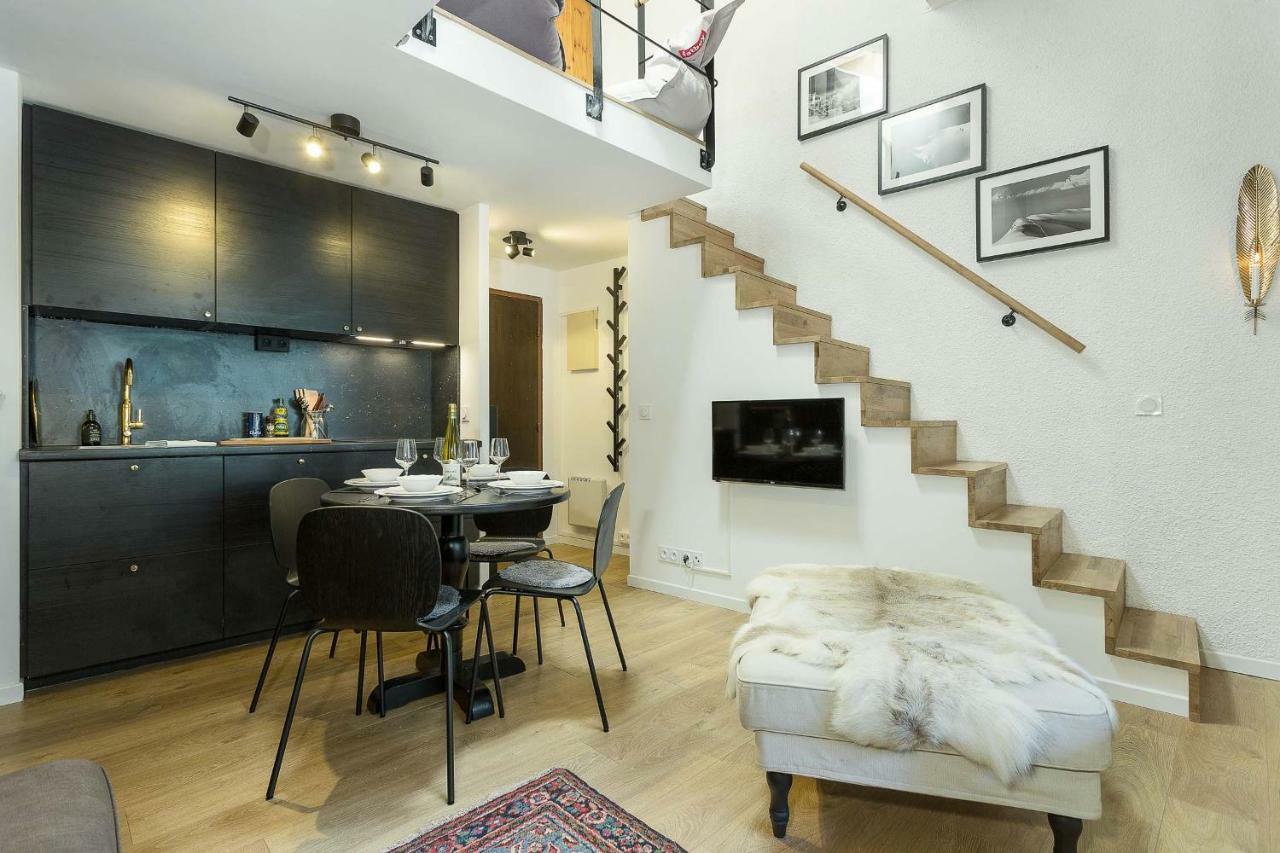 Apartment Midi Loft Chamonix Bagian luar foto